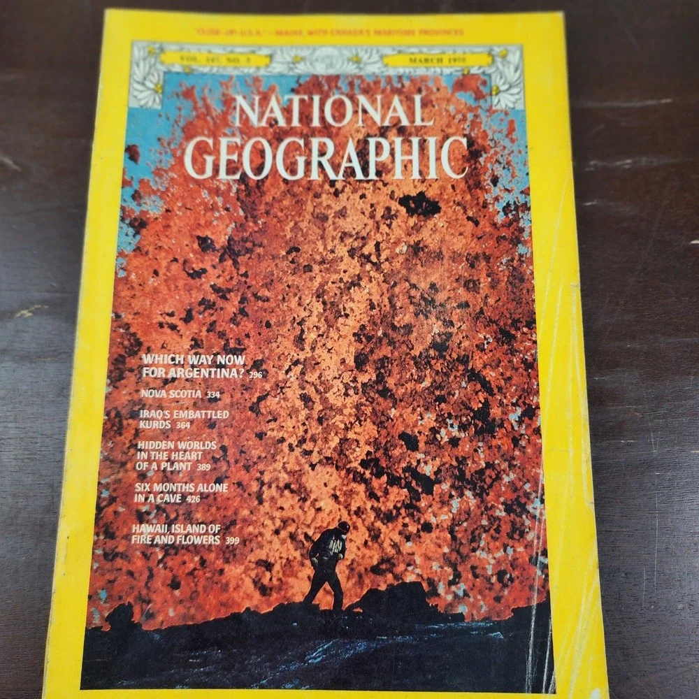 National Geographic Magazine March‎ 1975 No Insert